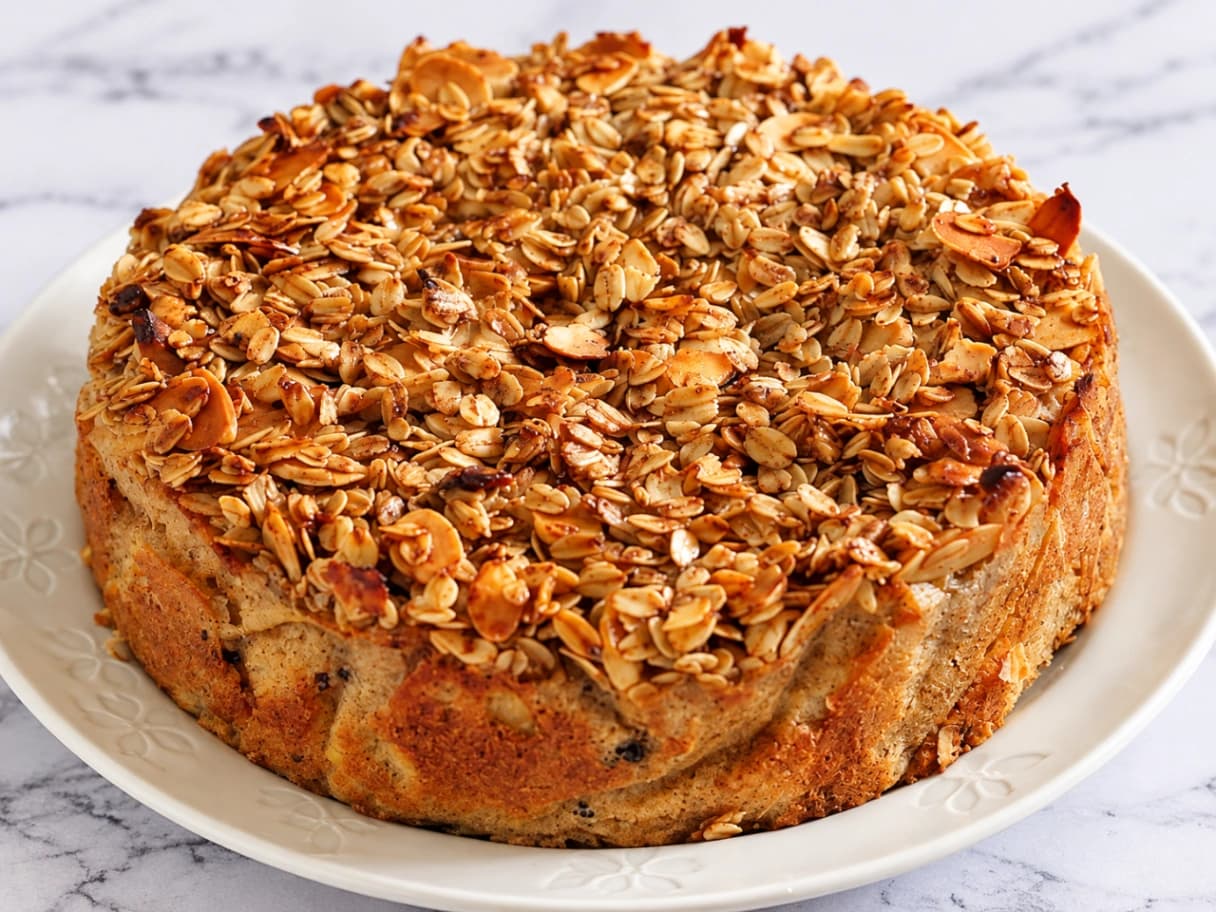 Torta de Maçã Crocante