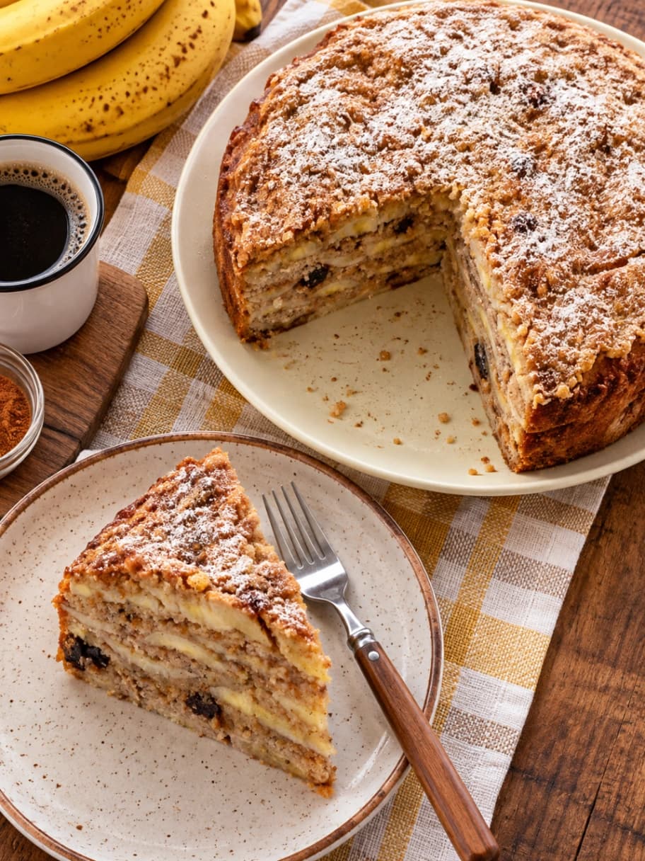 Torta de Banana Fácil