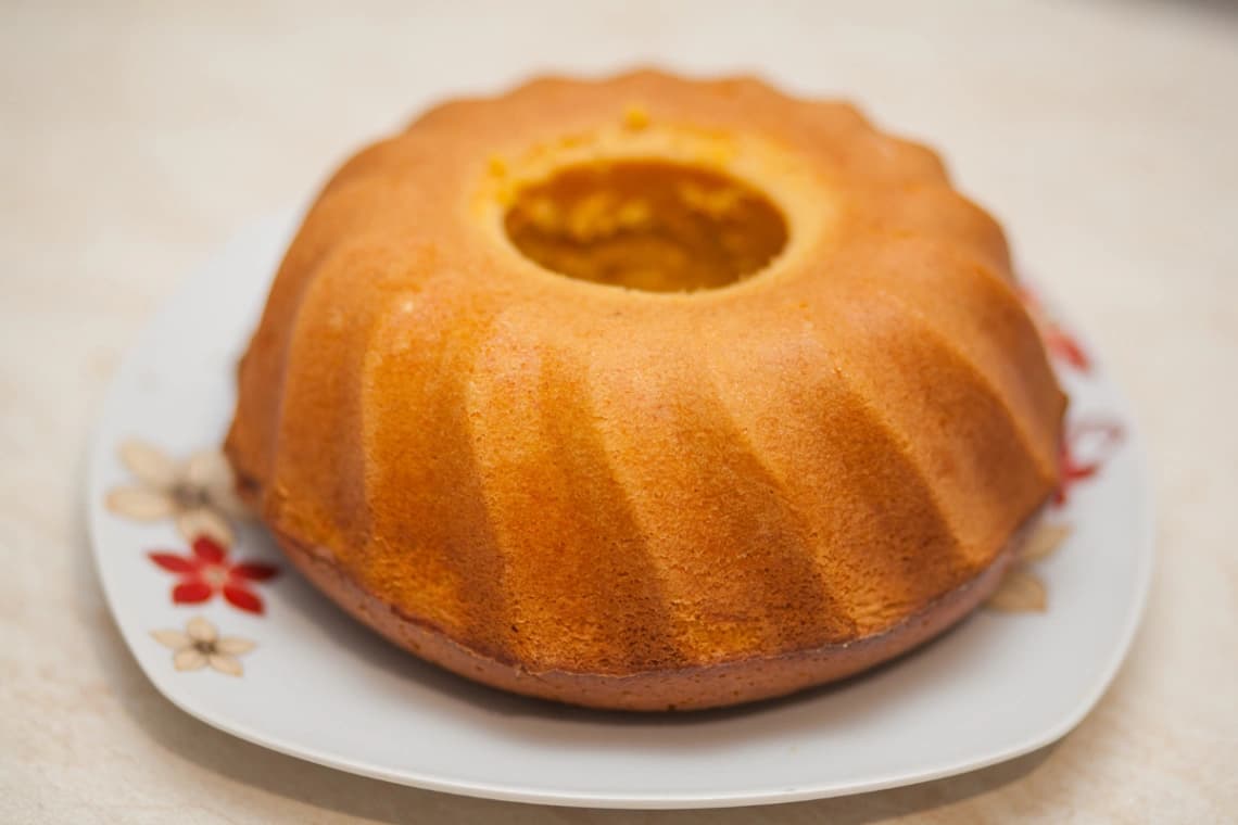 Bolo de Cenoura Sem Glúten Fofinho